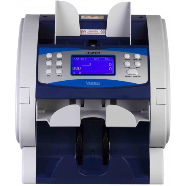 I Hunter 2600 İki Katlı Karışık Para Sayma Makinesi